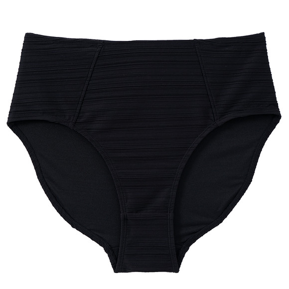 Damen Shape-Bikinislip mit Streifenstruktur