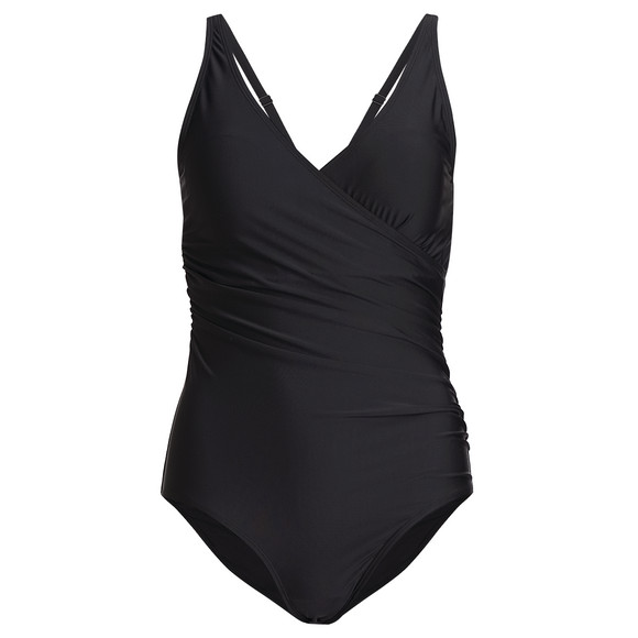 Damen Shape-Badeanzug in Wickel-Optik