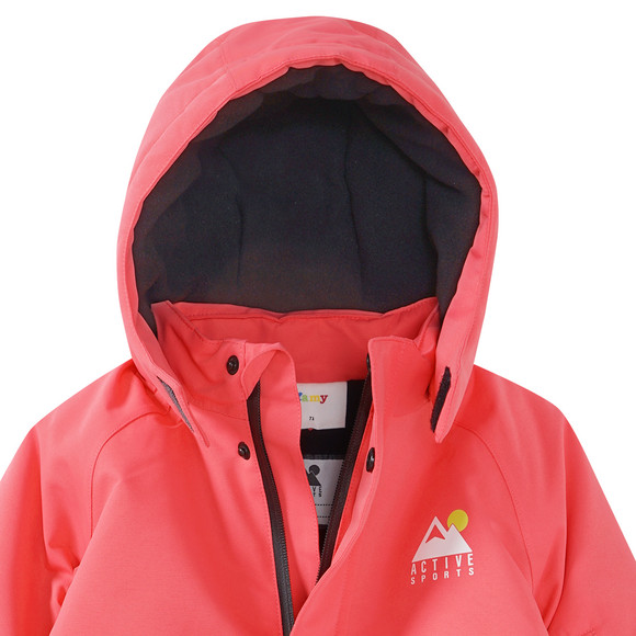 Baby sneeuw overall in effen kleuren