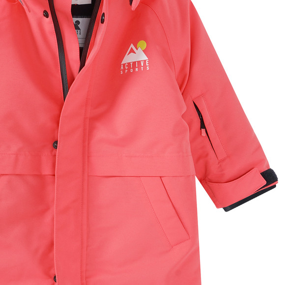 Baby sneeuw overall in effen kleuren