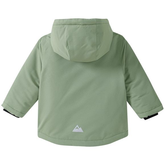 Effen baby-sneeuwjack