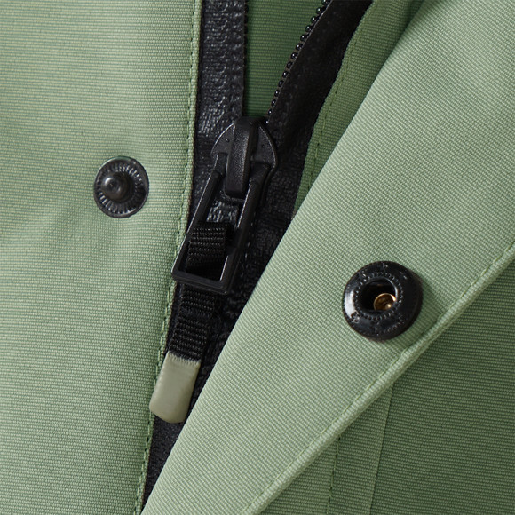 Effen baby-sneeuwjack