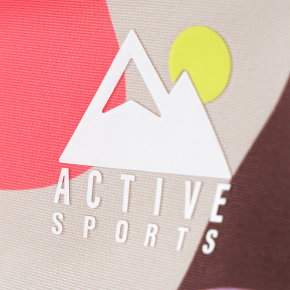 Mädchen Schneeoverall mit Allover-Muster