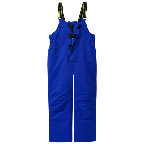 Sneeuwbroek met bretels voor kinderen blauw