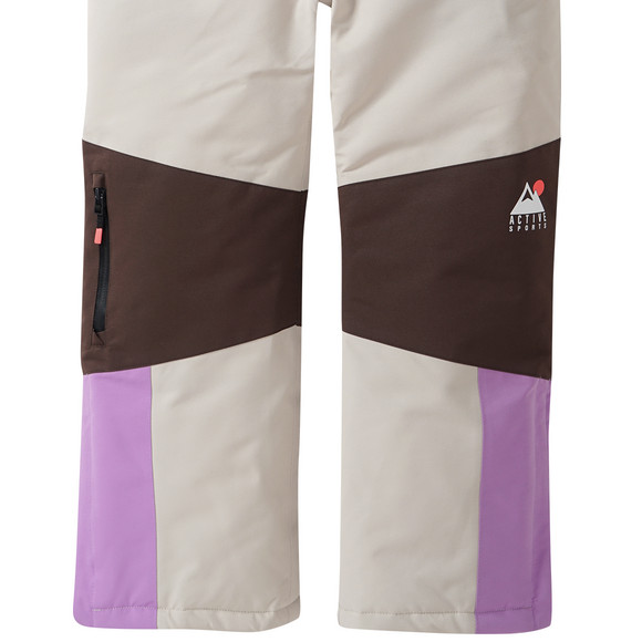 Kinderen skibroek met colour blocking