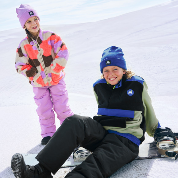 Sneeuwbroek met bretels voor kinderen