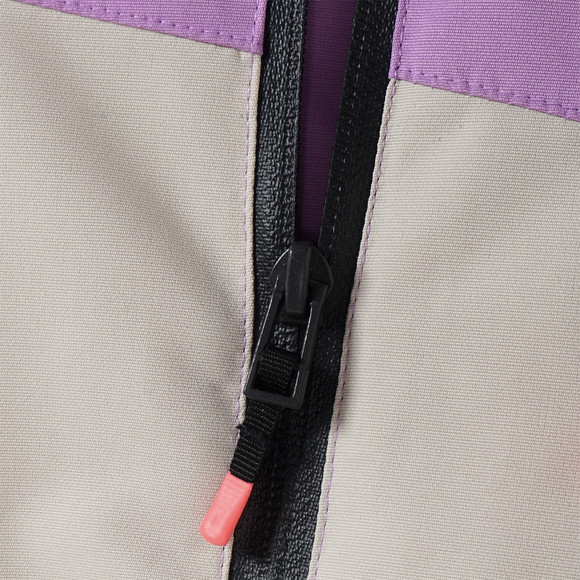 Sneeuwjack voor meisjes met kleurverdelingen