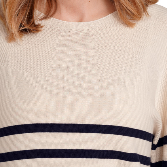 Damen Feinstrickpullover mit Streifenmuster