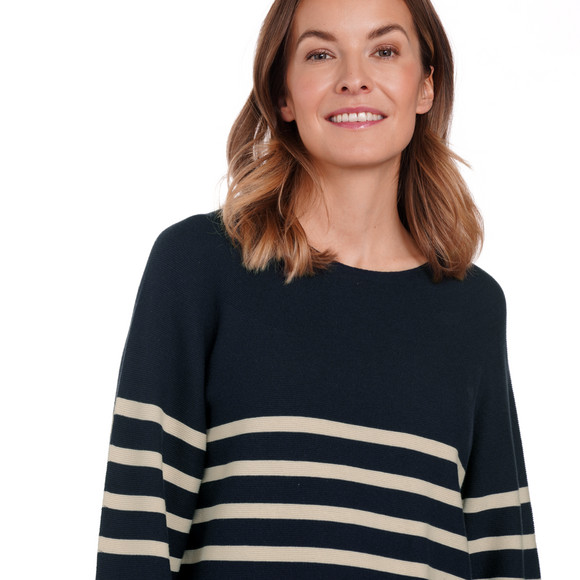 Damen Feinstrickpullover mit Streifenmuster