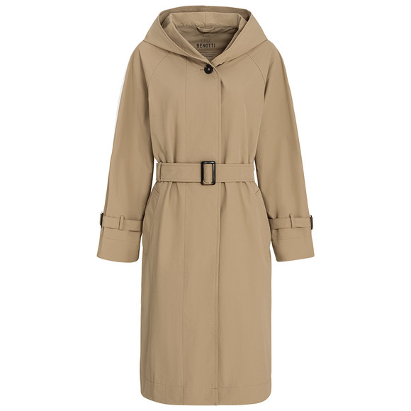 Damen Trenchcoat mit Bindegürtel