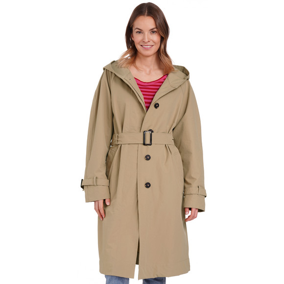 Damen Trenchcoat mit Bindegürtel