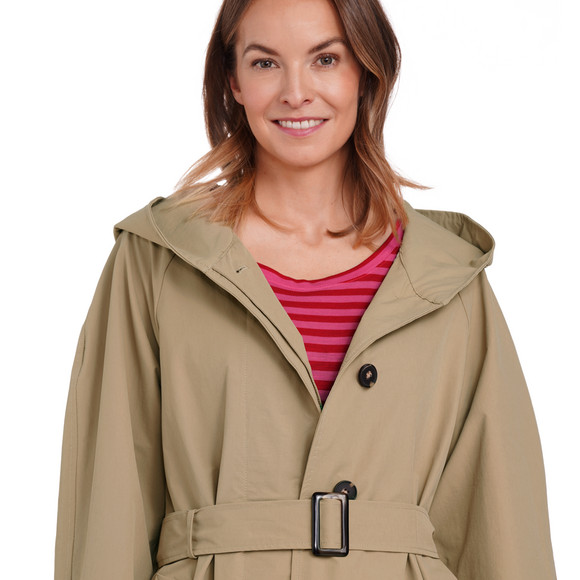 Damen Trenchcoat mit Bindegürtel