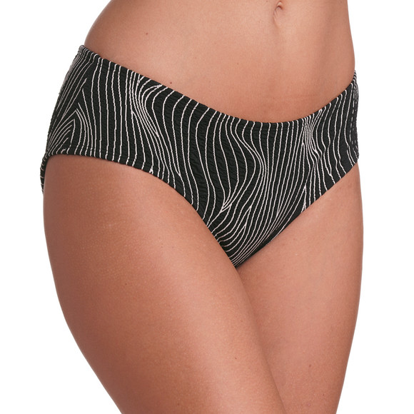 Damen Bikinipanty mit Wellenmuster