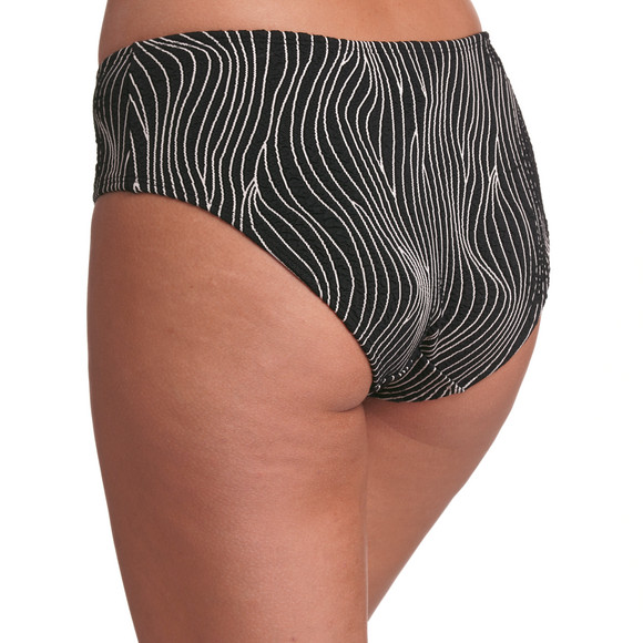Damen Bikinipanty mit Wellenmuster