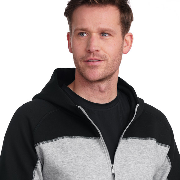 Herren Sport-Sweatjacke mit Kapuze