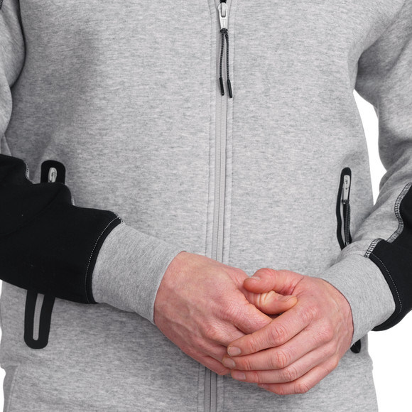 Herren Sport-Sweatjacke mit Kapuze