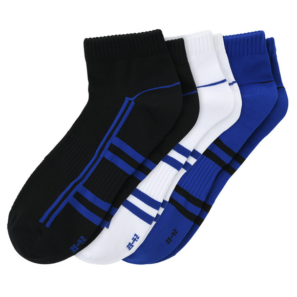 3 Paar Herren Sport-Sneaker-Socken im Set