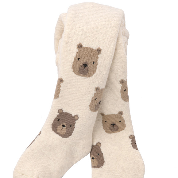 Newborn badstof maillot met berenmotief