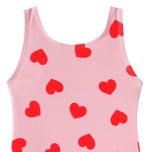 Baby Badeanzug mit Herz-Allover