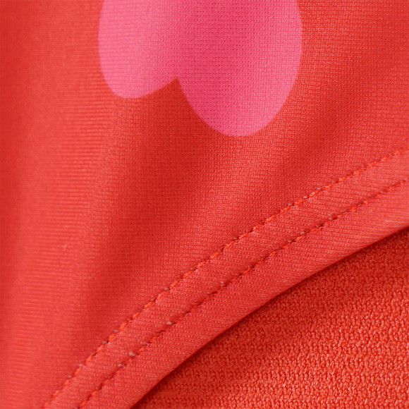 Mädchen Badeanzug mit Herz-Allover