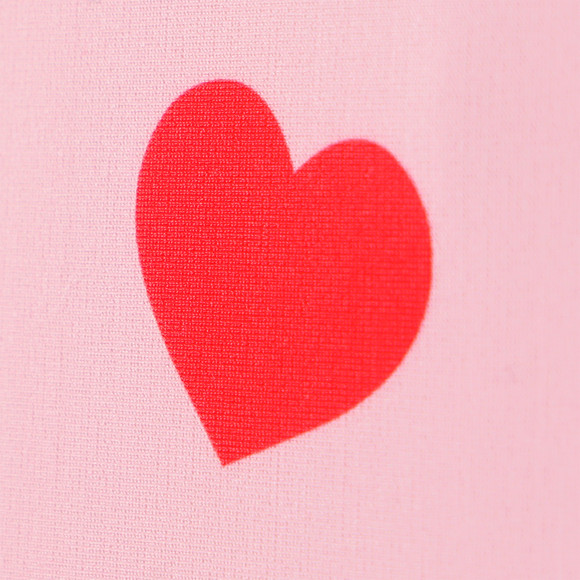 Mädchen Badeanzug mit Herz-Allover