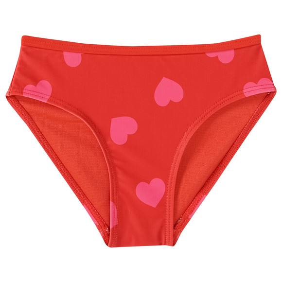 Mädchen Bikini mit Herz-Allover