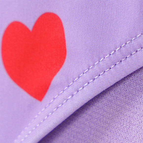 Mädchen Badeanzug mit Herz-Allover