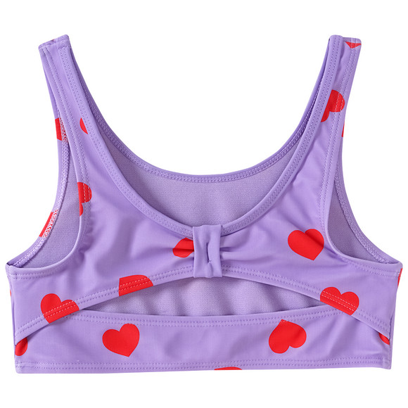 Mädchen Bikini mit Herz-Allover