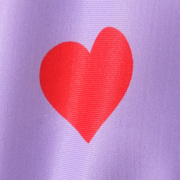 Mädchen Bikini mit Herz-Allover