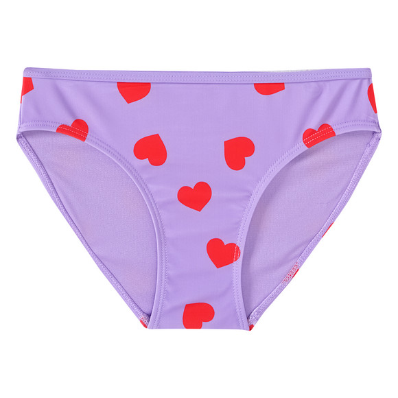 Mädchen Bikini mit Herz-Allover