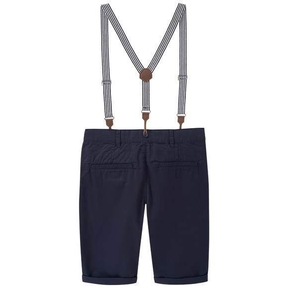 Jungen Chinoshorts mit Hosenträgern