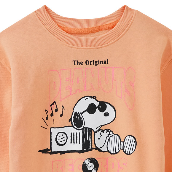 Peanuts Sweatshirt mit Brust-Print