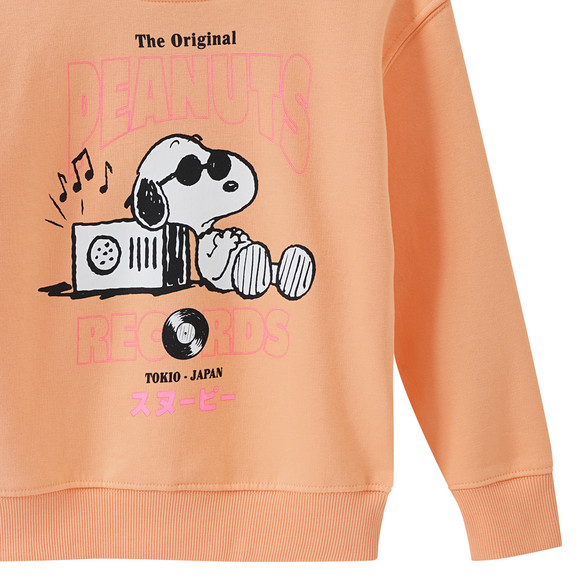Peanuts Sweatshirt mit Brust-Print