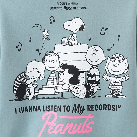 Peanuts Sweatshirt mit Rückenprint