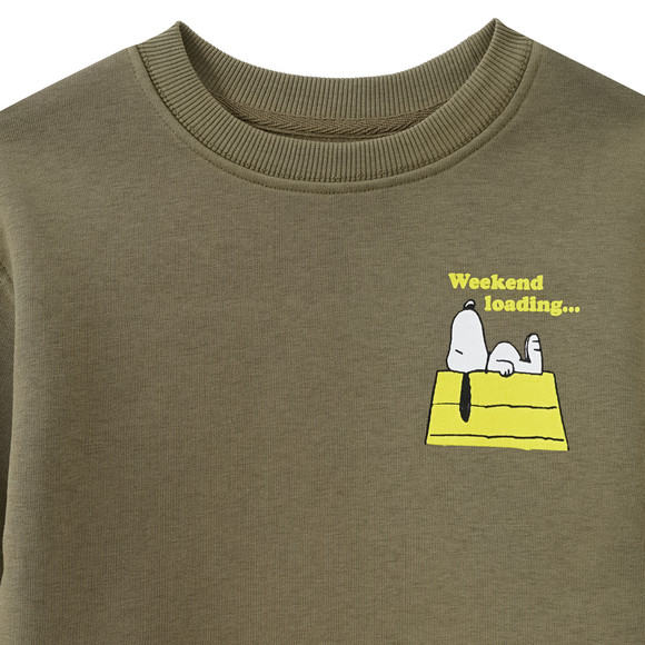 Peanuts Sweatshirt mit Rückenprint