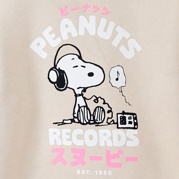 Peanuts Hoodie mit Rücken-Print