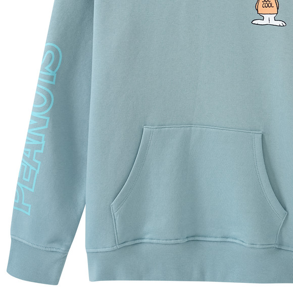 Peanuts Hoodie mit Brust-Print