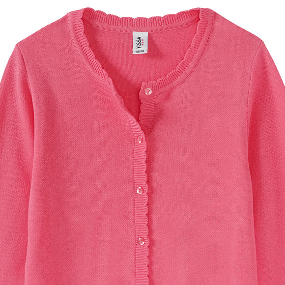 Meisjescardigan met knoopsluiting