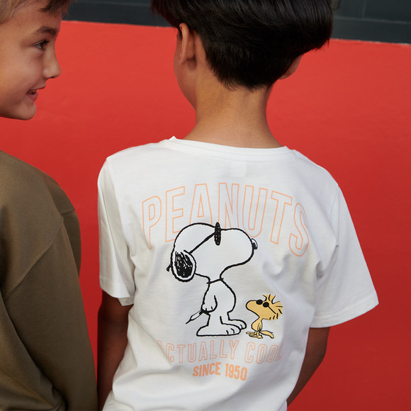 Peanuts T-Shirt mit Rücken-Print