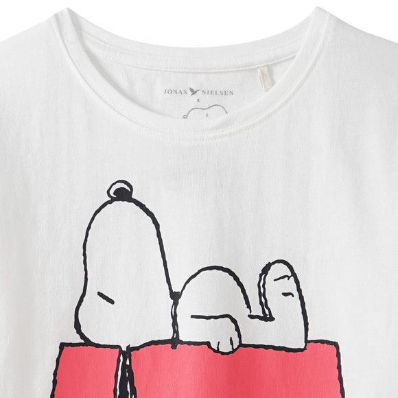 Peanuts T-Shirt mit Brust-Print