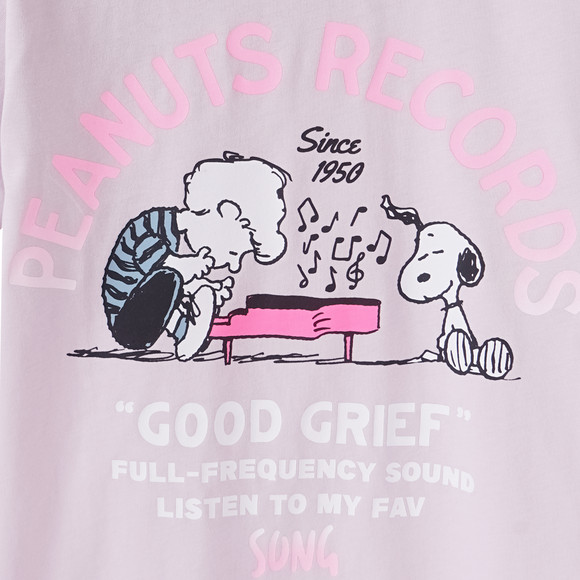Peanuts T-Shirt mit Brust-Print