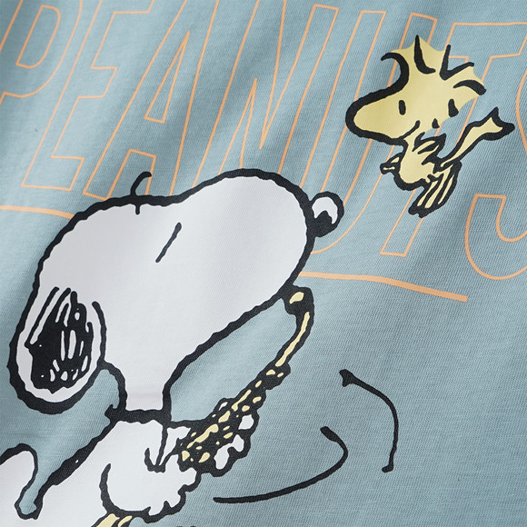 Peanuts T-Shirt mit Brust-Print
