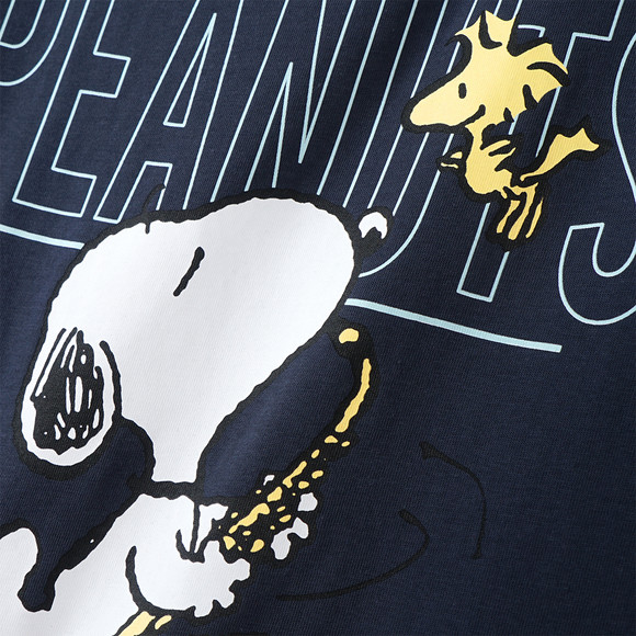 Peanuts T-Shirt mit Brust-Print