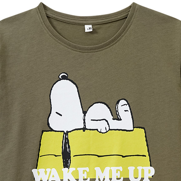Peanuts T-Shirt mit Brust-Print