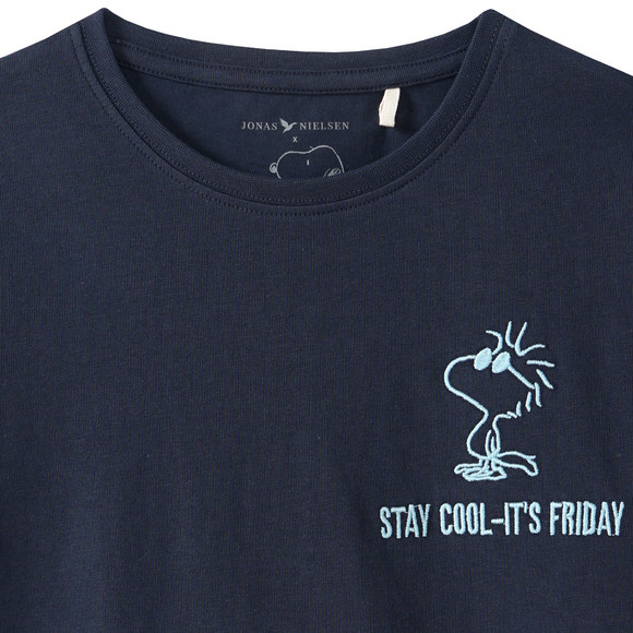 Peanuts T-Shirt mit Stickerei