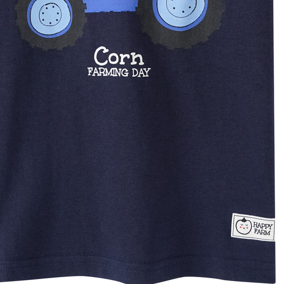 Jungen T-Shirt mit Traktor-Print
