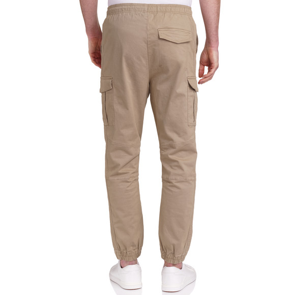 Effen cargobroek voor heren