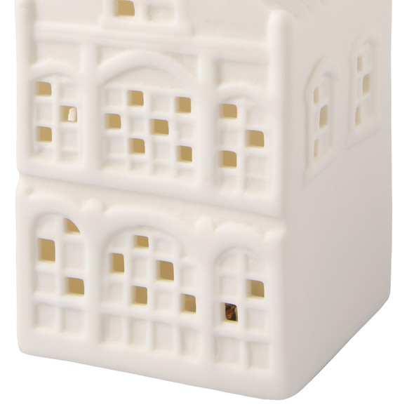 Porseleinen LED decoratief huis