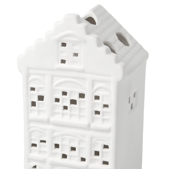 Porseleinen LED decoratief huis