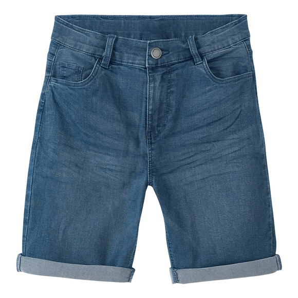 3 Jungen Jeansshorts im Basic-Look